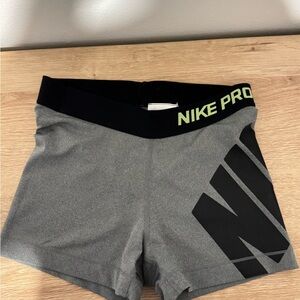 Nike Pro Women's Gray Shorts